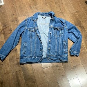 Missguided denim jacket US6